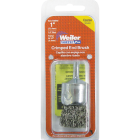 Weiler Vortec 1 In. Professional Shank-Mounted Drill-Mounted Wire Brush Image 2