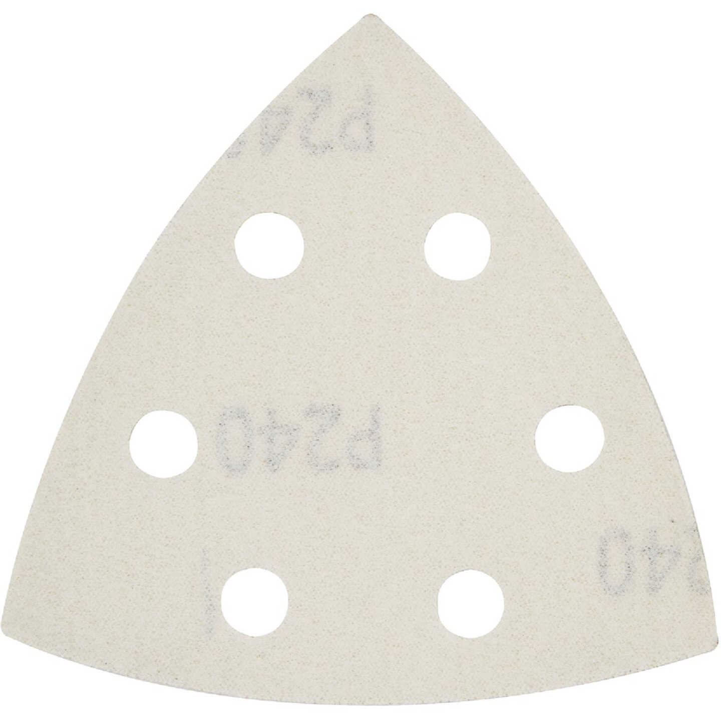 Milwaukee OPEN-LOK 3-1/2 In. 240 Grit Triangle Sandpaper (6-Pack) Image 3