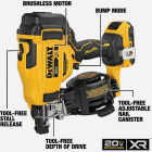 DEWALT 20V MAX Brushless 15 Degree 1-3/4 In. Cordless Coil Roofing Nailer Kit with 2.0 Ah Battery & Charger Image 4