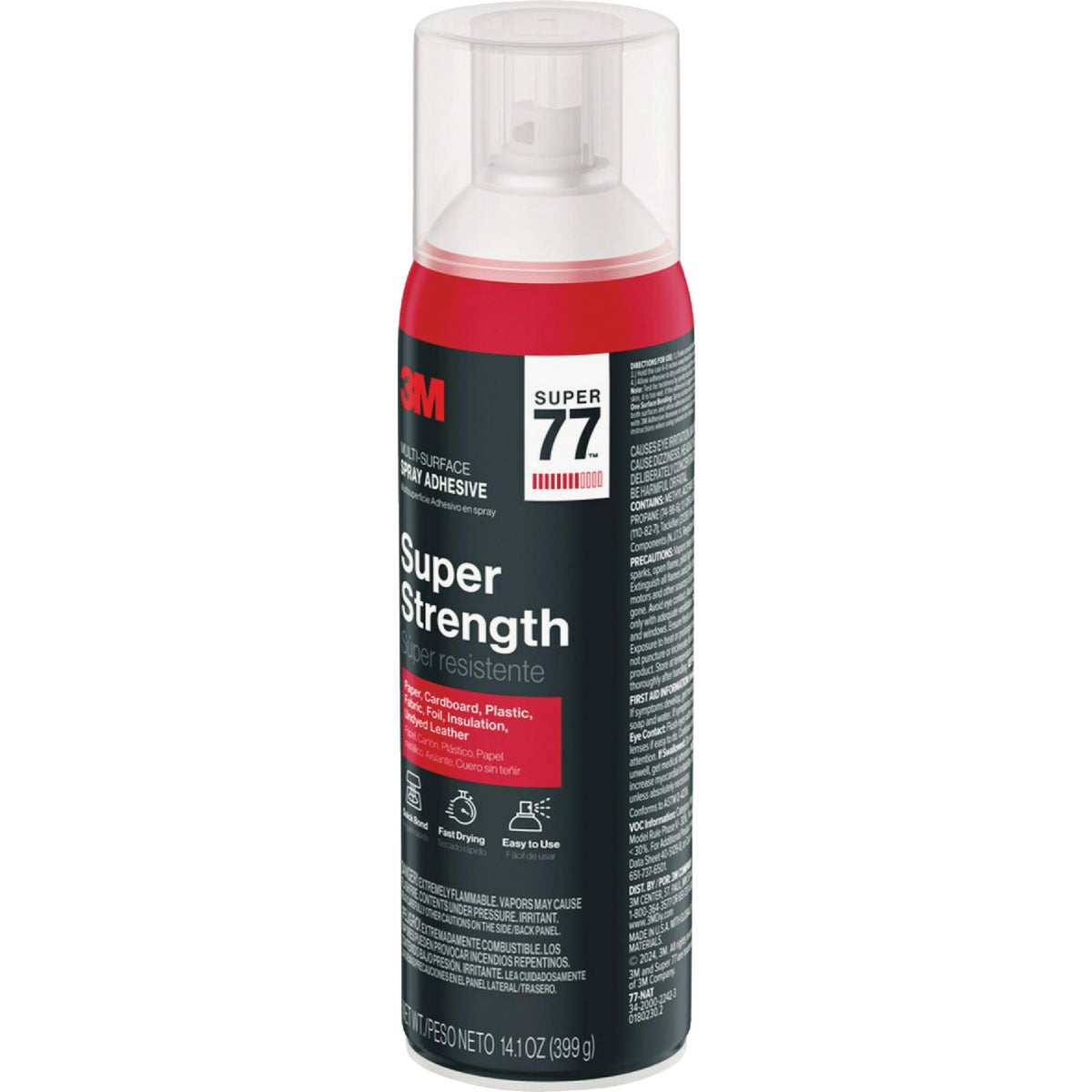 3M Super 77 14.1 Oz. Multi-Surface Spray Adhesive Image 4