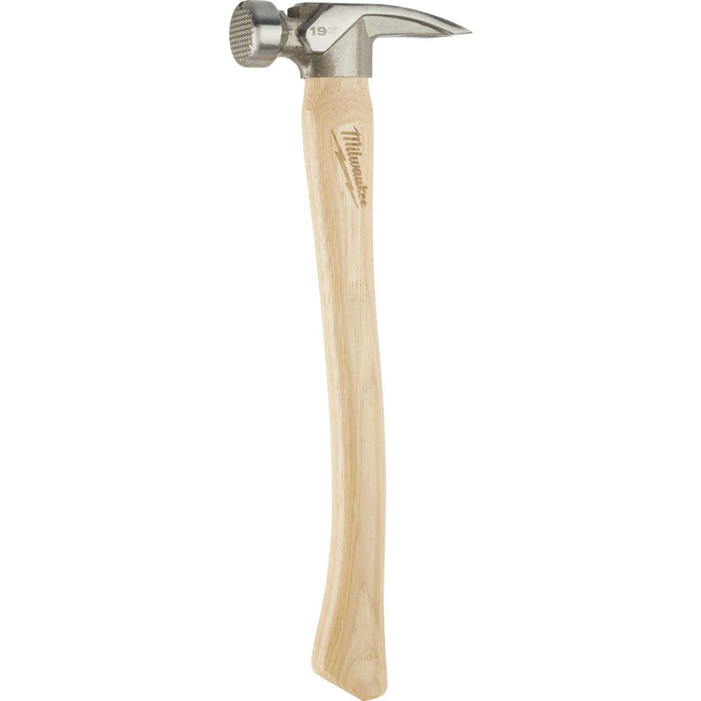 Milwaukee 19 Oz. Milled-Face Framing Hammer with Hickory Handle Image 1