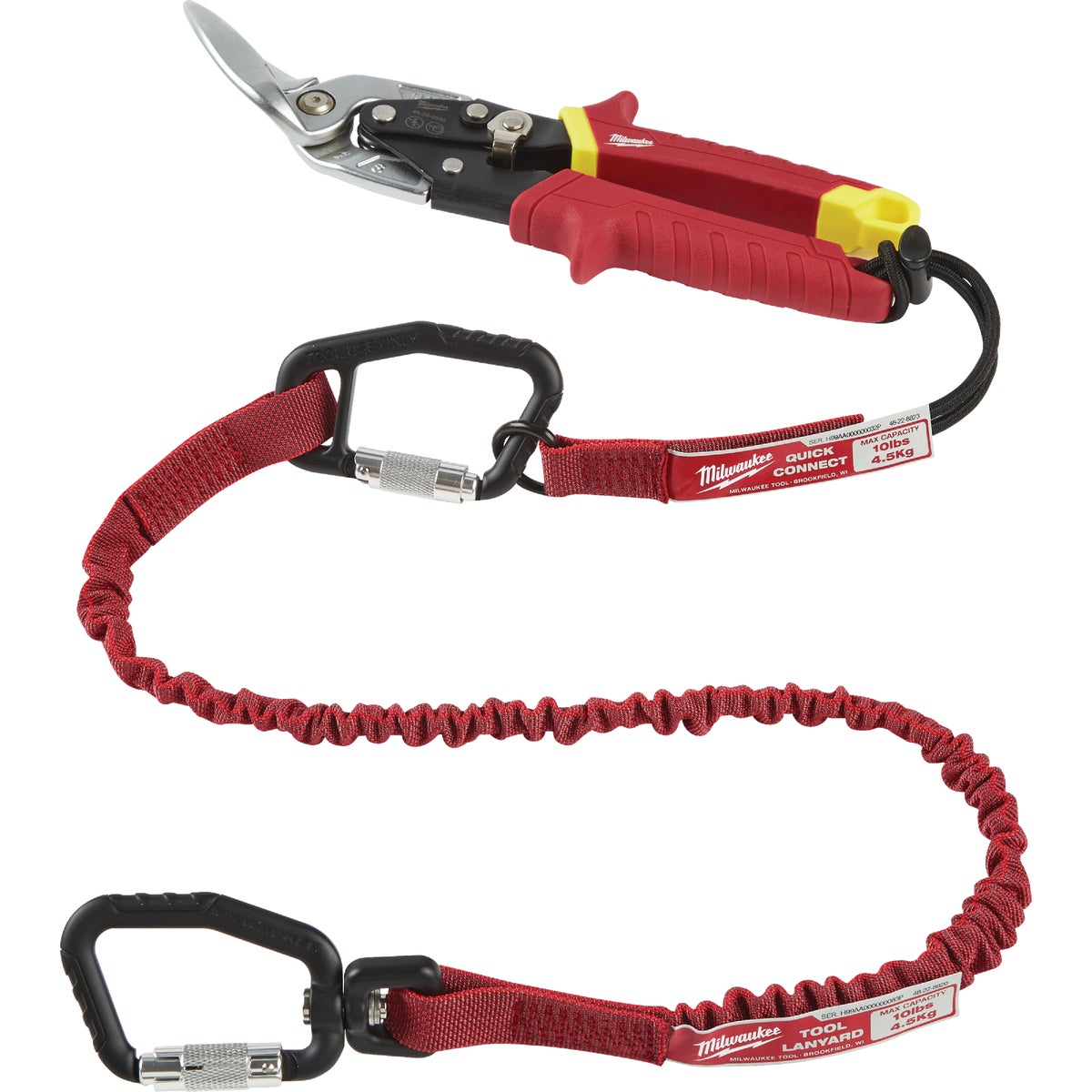 Milwaukee 10 Lb. Quick-Connect Locking Tool Lanyard Image 2