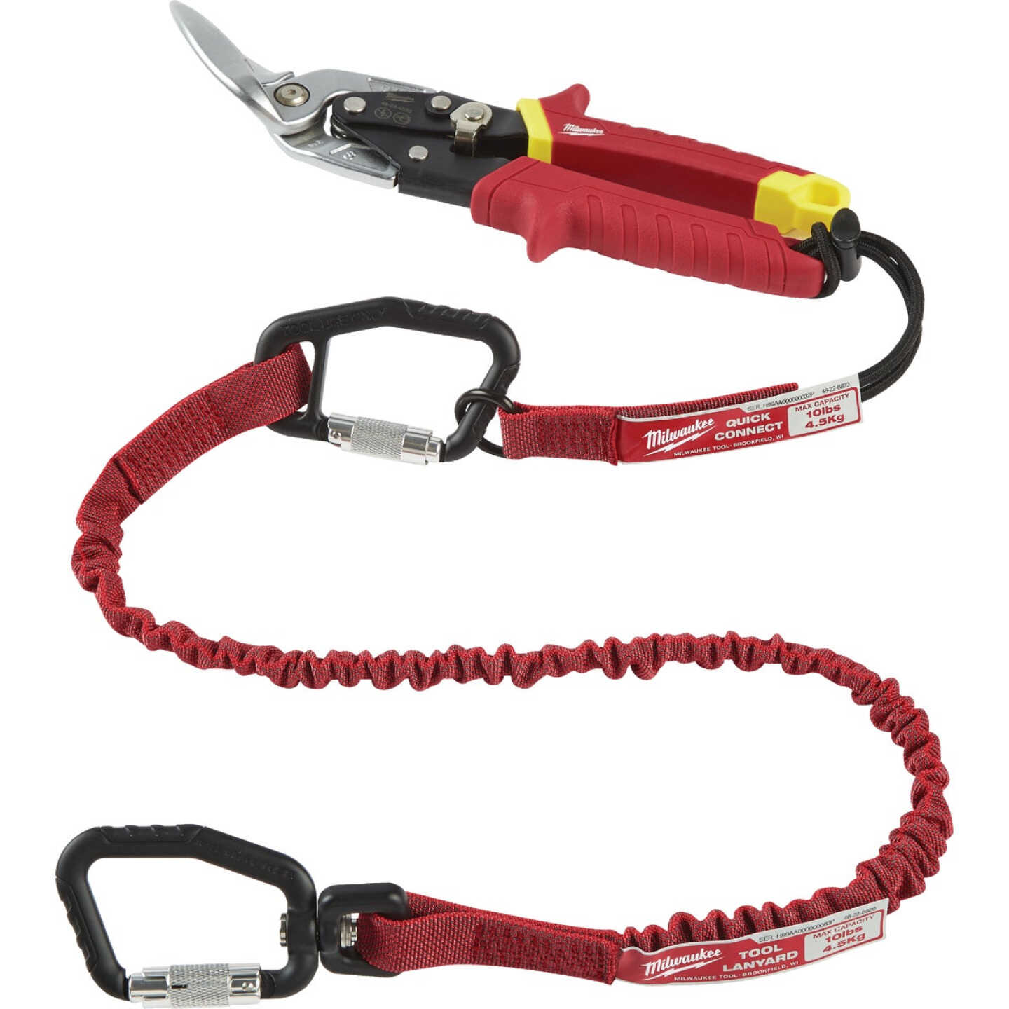 Milwaukee 10 Lb. Quick-Connect Locking Tool Lanyard Image 2