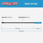 Channellock 36 In. Professional Pry Bar Image 2