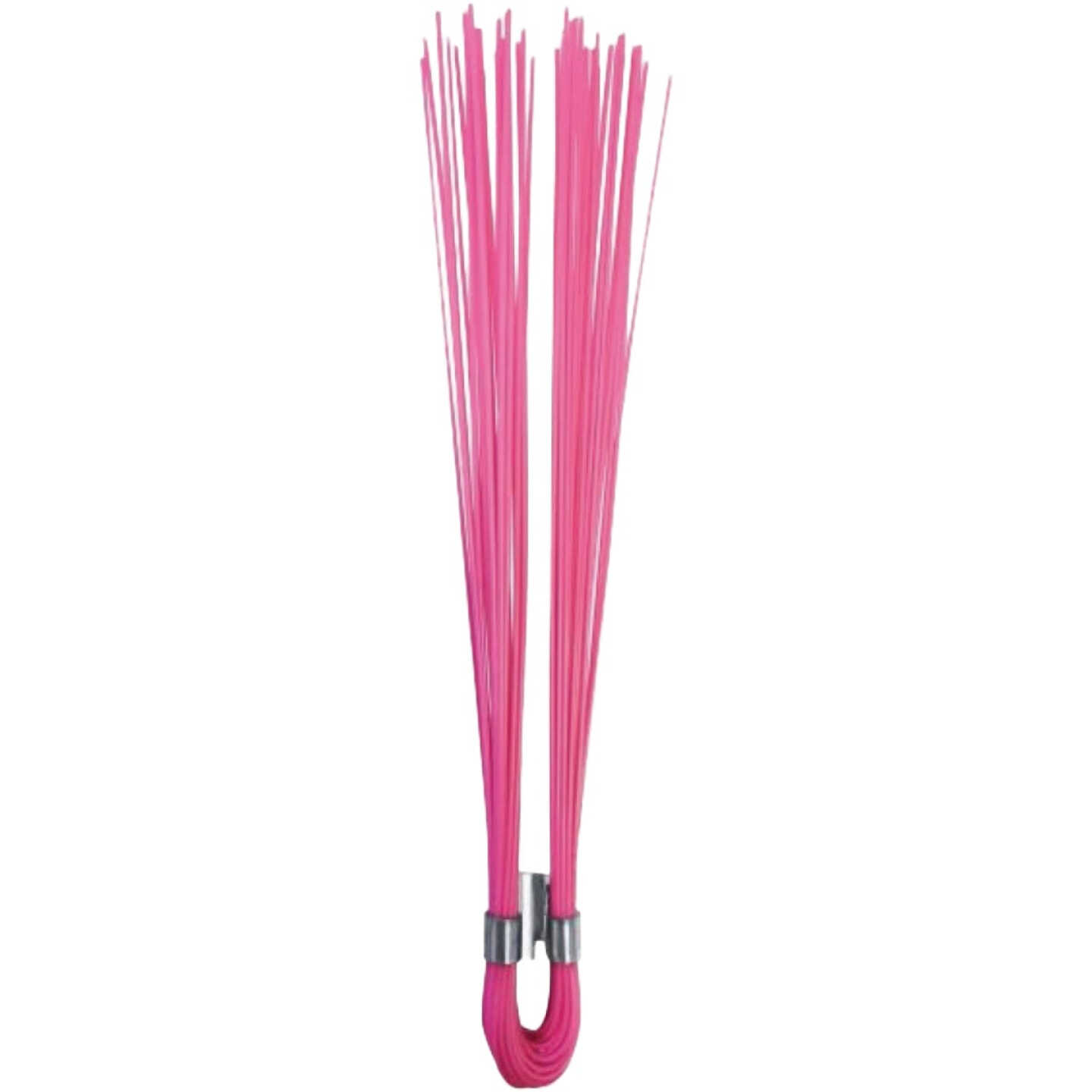 Site Pro Salamander 6 In. Dual-Crimp Stake Wisker Marker, Flo Pink Image 1