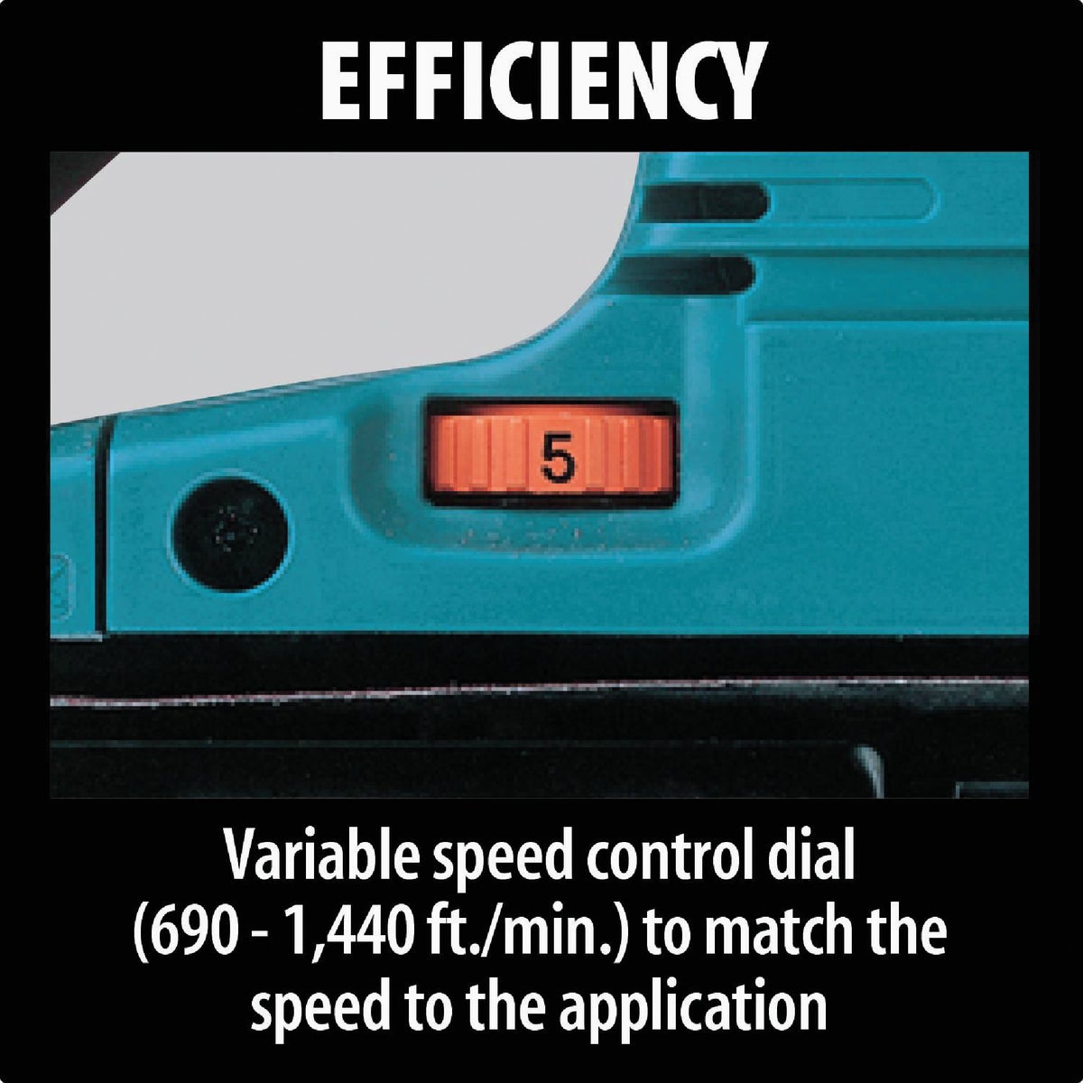 Makita 3 In. x 21 In. 8.8-Amp Belt Sander Image 12