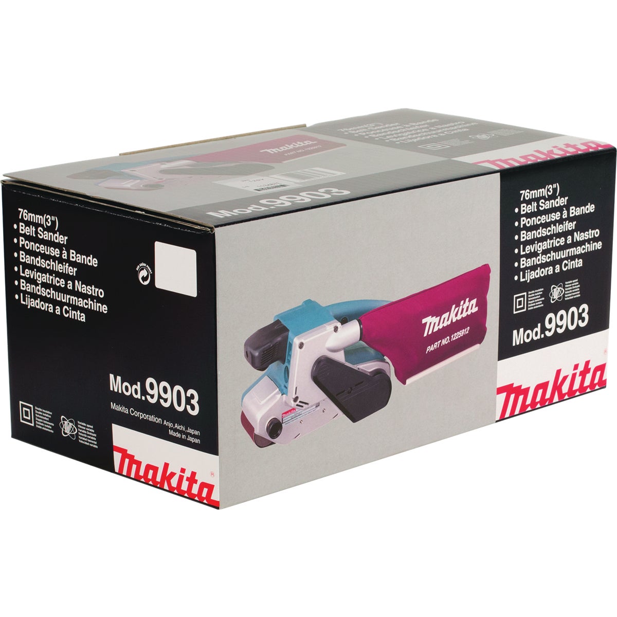 Makita 3 In. x 21 In. 8.8-Amp Belt Sander Image 18