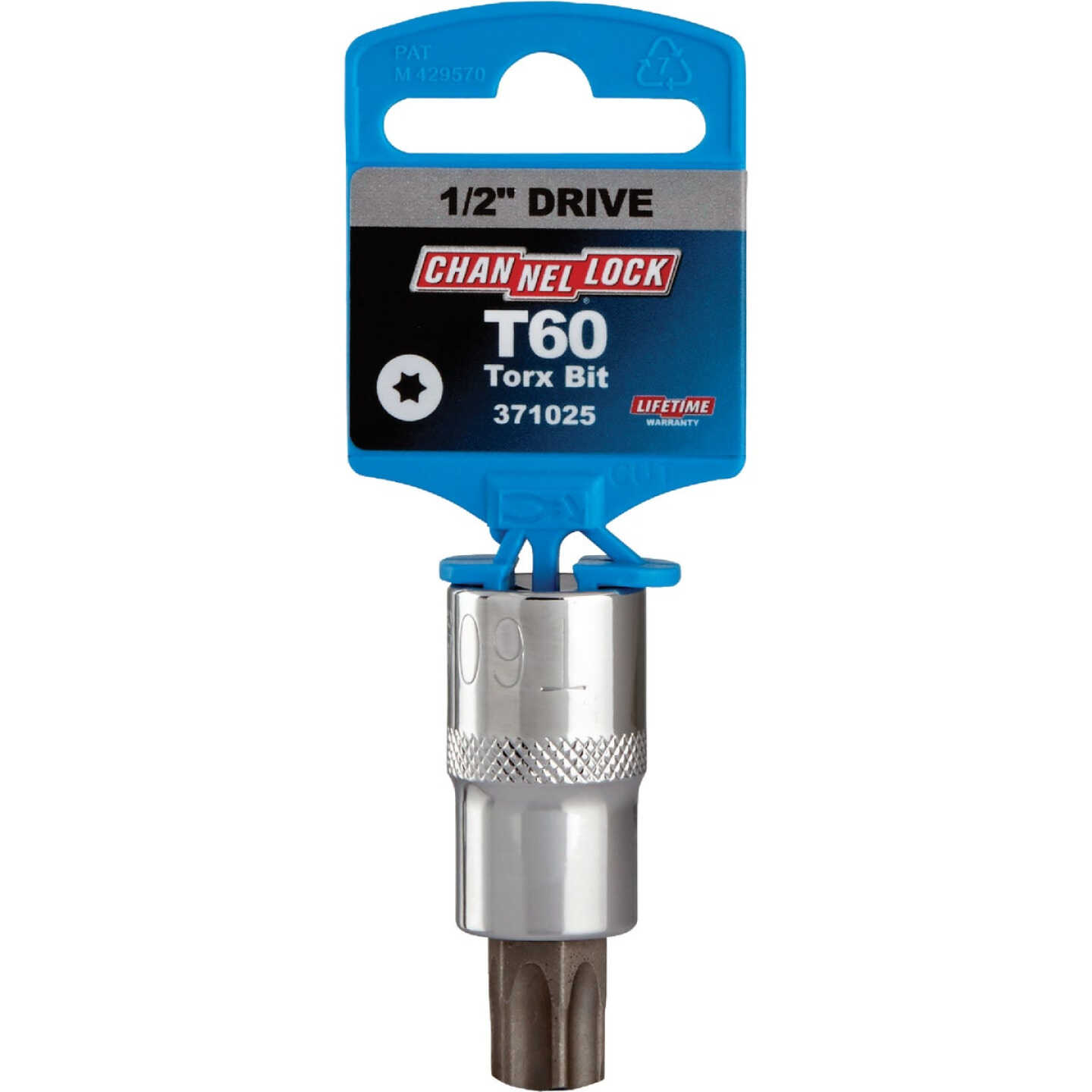 Channellock 1/2 In. Drive T60 6-Point Torx Bit Socket Image 2