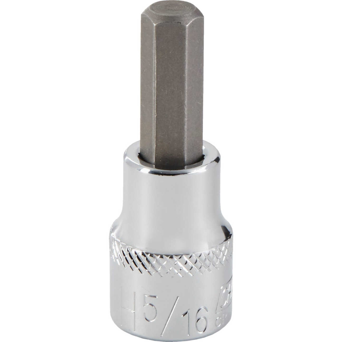 Channellock 3/8 In. Drive 5/16 In. 6-Point Standard Hex Bit Socket Image 1