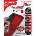 Diablo SandNet 9 In. x 11 In. 80/120/220 Grit Reusable Sandpaper Assortment (5-Pack) Image 1