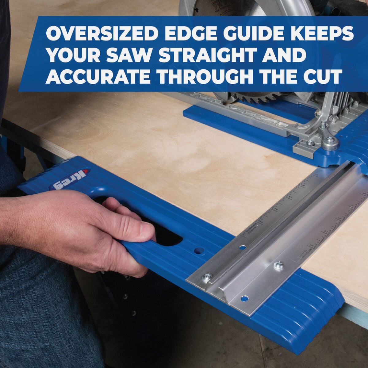 Kreg Rip-Cut Aluminum Circular Saw Guide Image 9