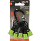 Railer Bit Holder Keychain with (5) Hi Vis Green Hex Shank Bit Holders Image 7