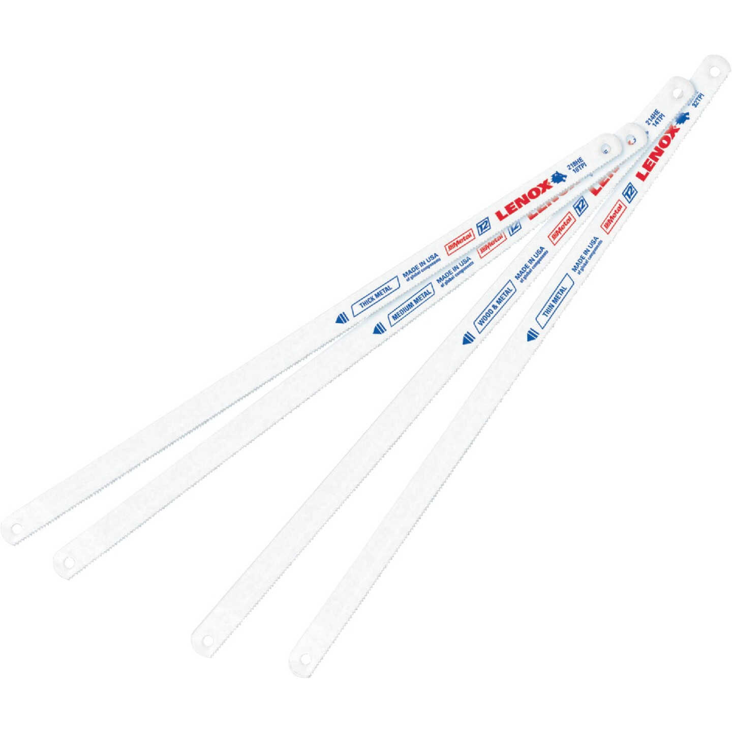 Lenox 12 In. x 18 TPI Bi-Metal Hacksaw Blade (10-Pack) Image 1