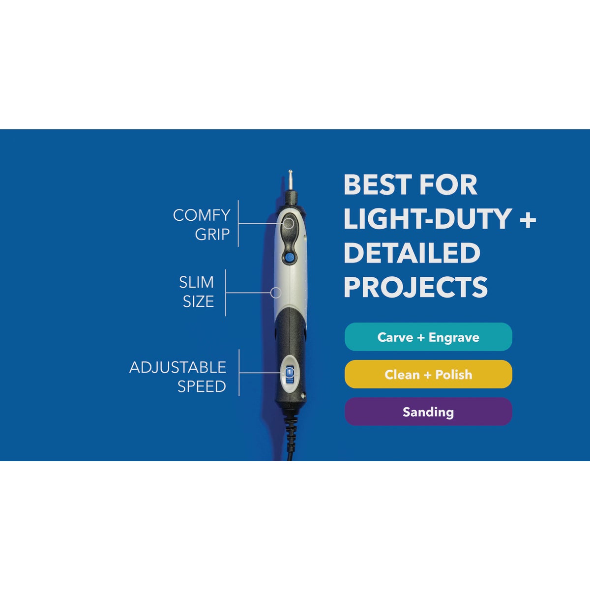 Dremel Stylo+ 120V 0.5A Variable Speed Electric Rotary Tool Kit Image 7