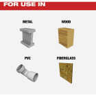 Milwaukee 1/2 In. x 18 In. 60 Grit Bandfile Belt (4-Pack) Image 4