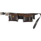 CLC 12-Pocket Leather Construction Carpenter Apron Image 1