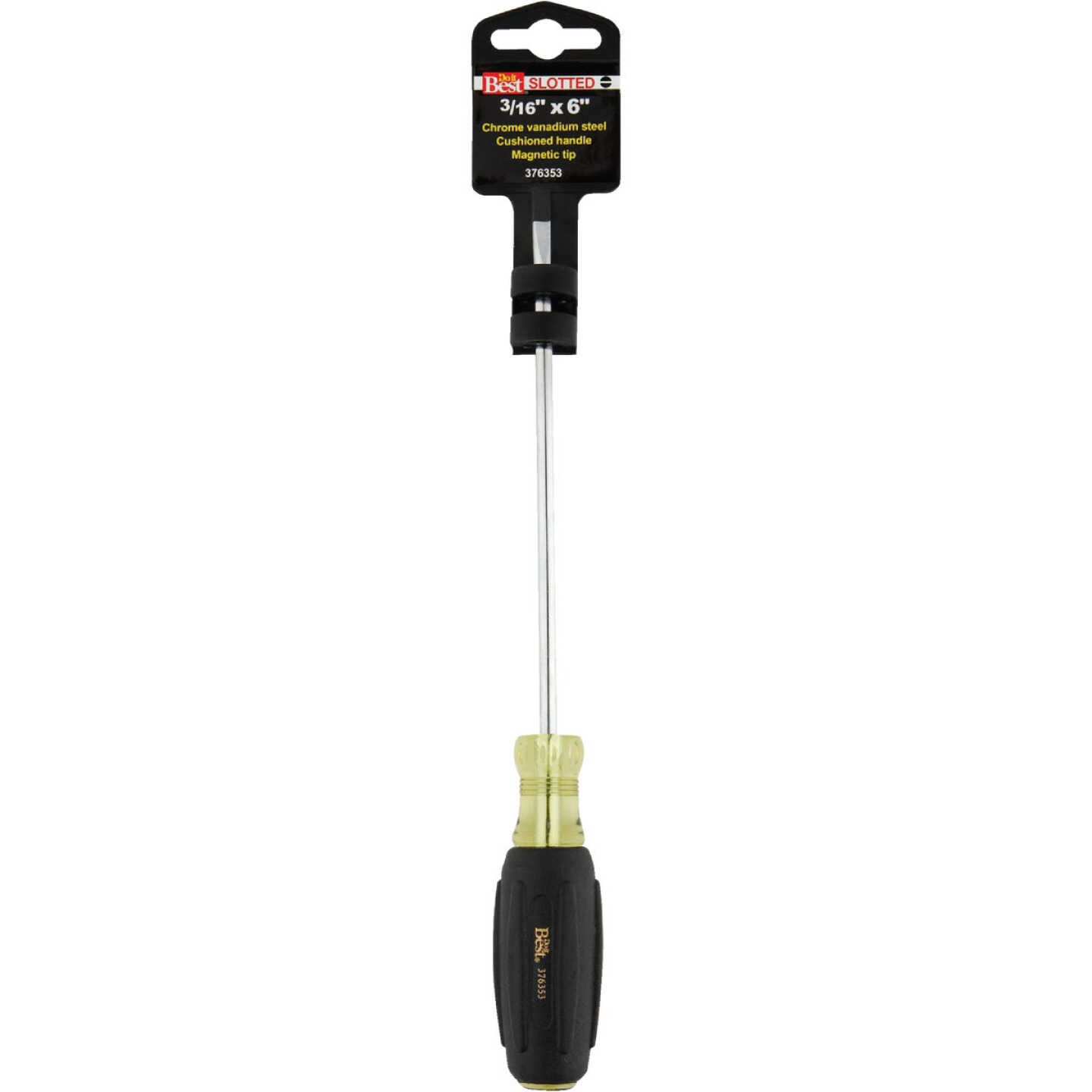 Do it Best 3/16 In. x 6 In. Professional Slotted Screwdriver Image 2