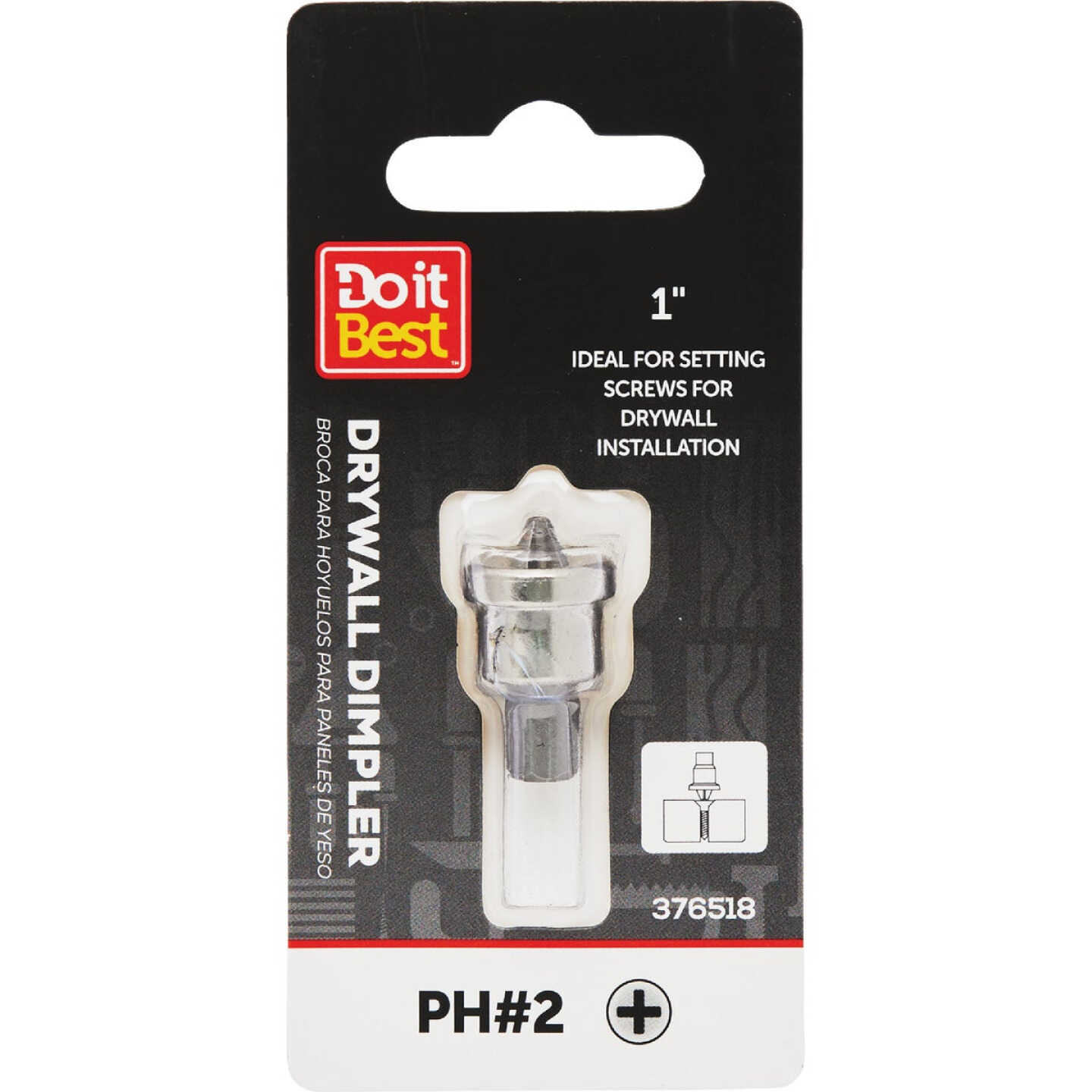 Do it Best #2 1/4 In. Drywall Dimpler Screw Setter Image 1