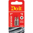Do it #2 Square Recess 1 In. Insert Screwdriver Bit (2-Pack) Image 1