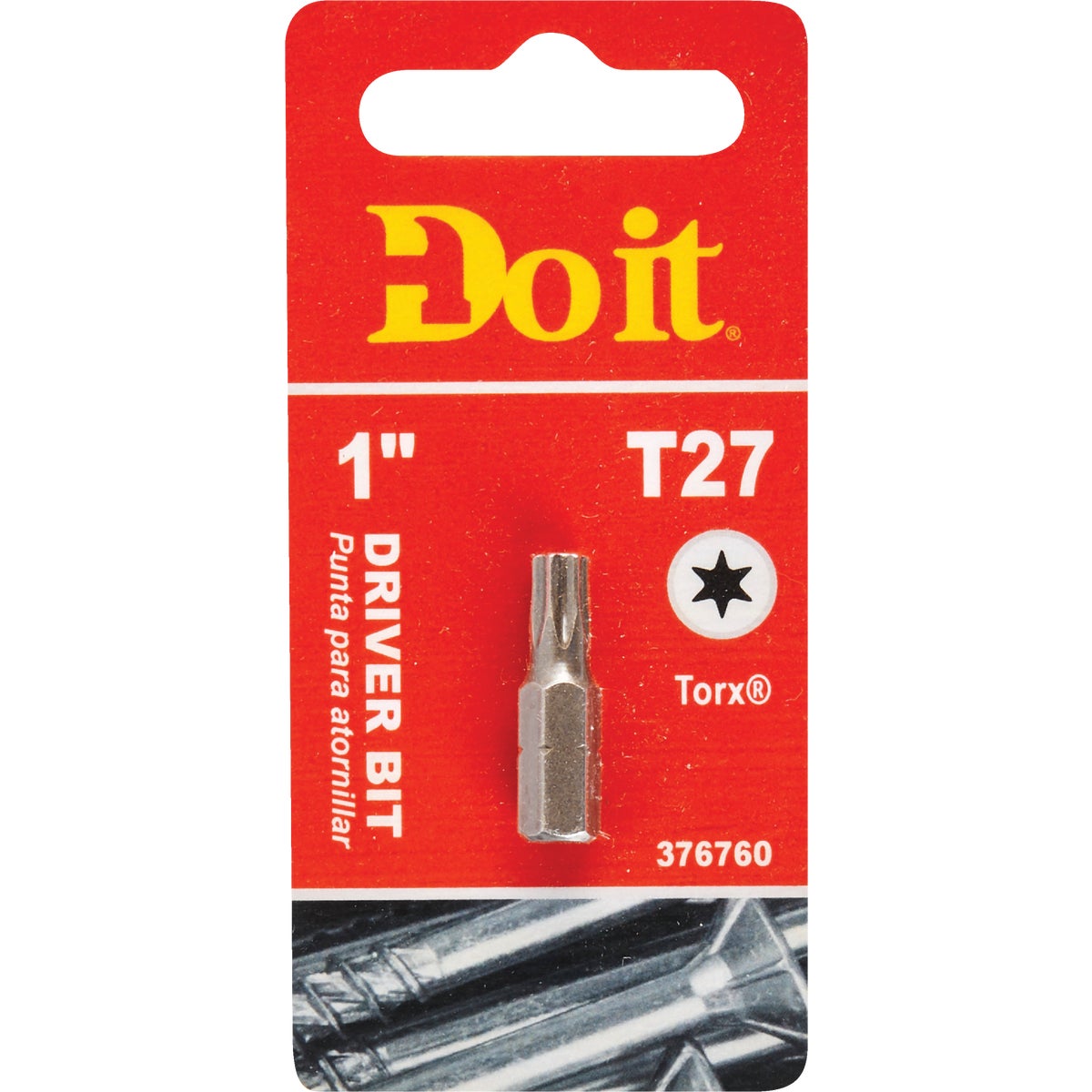Do it T27 TORX 1 In. Insert Screwdriver Bit Image 1