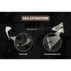 Spec Ops 11 In. High-Carbon Steel Nail Puller Cats Paw Molding Pry Bar Image 6