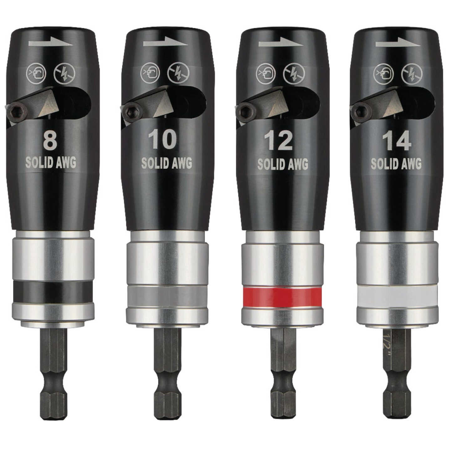 Milwaukee Solid Wire Stripper Set (4-Piece) Image 8