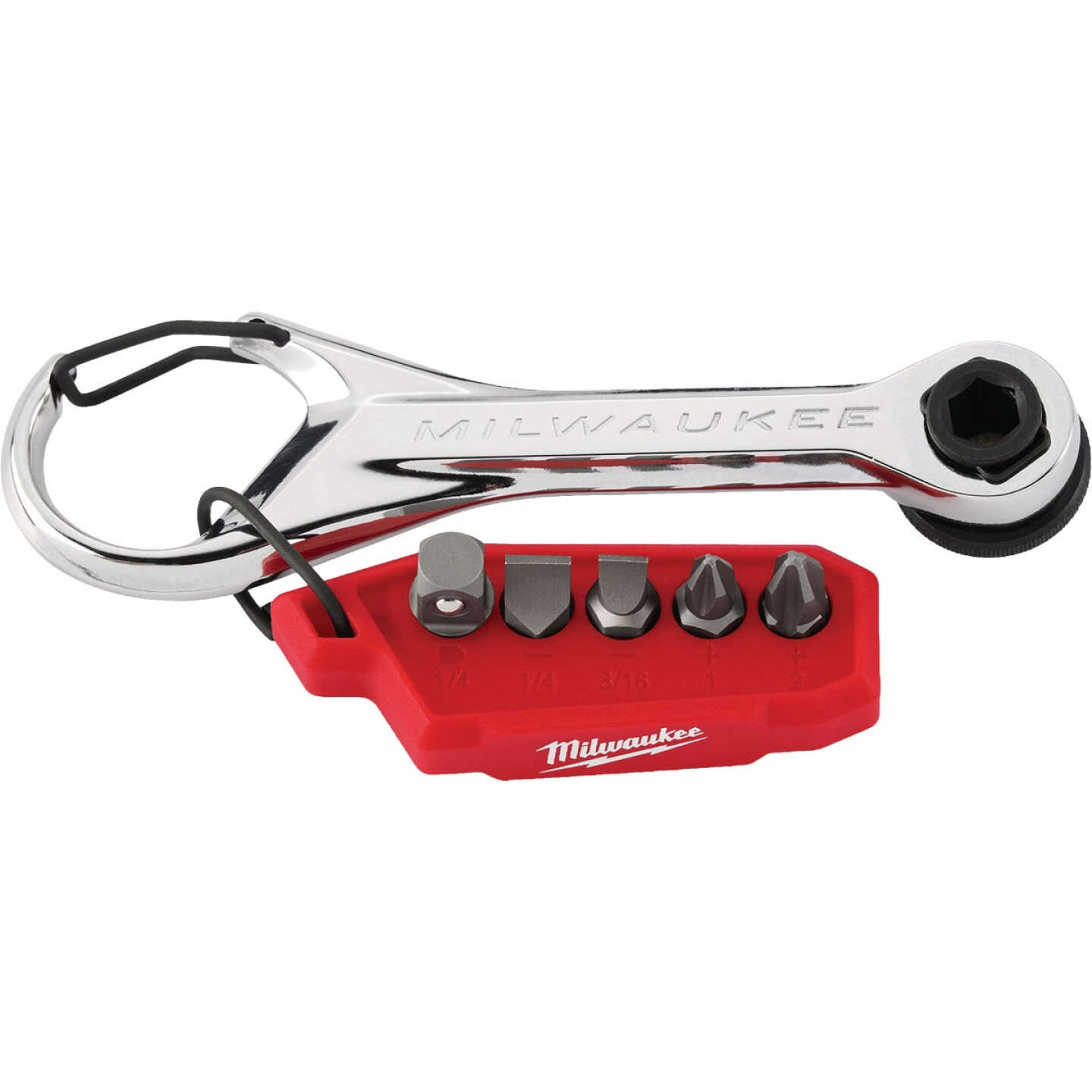 Milwaukee 7-in-1 Multi-Bit Mini Ratchet Image 1
