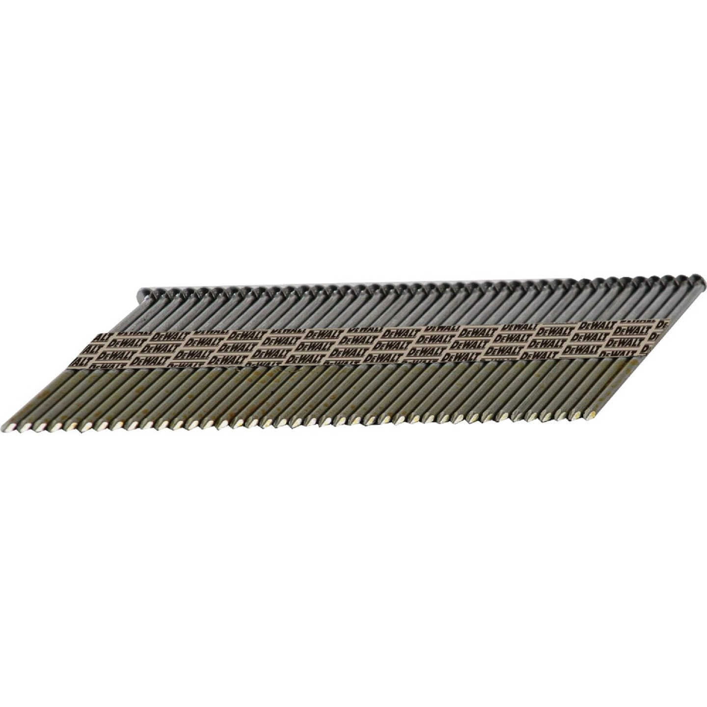 DEWALT 3-1/4 In. x 0.131 In. 30-Degree Paper Tape Galvanized Smooth Shank Off-Set Round Head Framing Nails (2500 Ct.) Image 1
