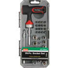 Do it Best Standard/Metric 1/4 In. Drive 6-Point Shallow Socket Set (39-Piece) Image 2