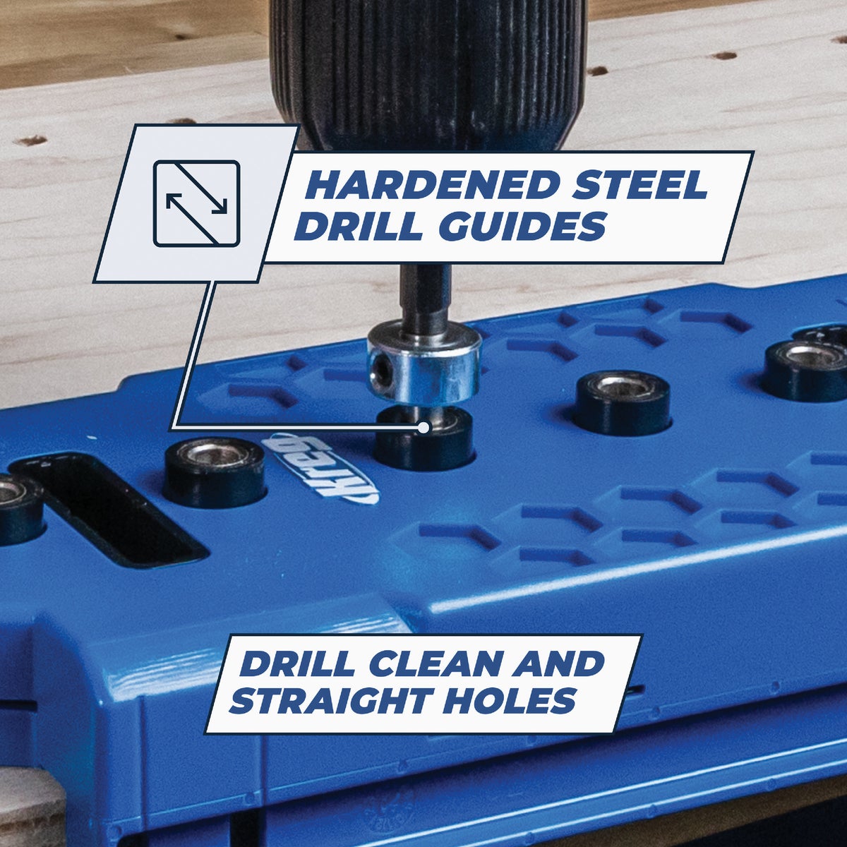 Kreg Shelf Pin Jig with 5mm Bit Image 6