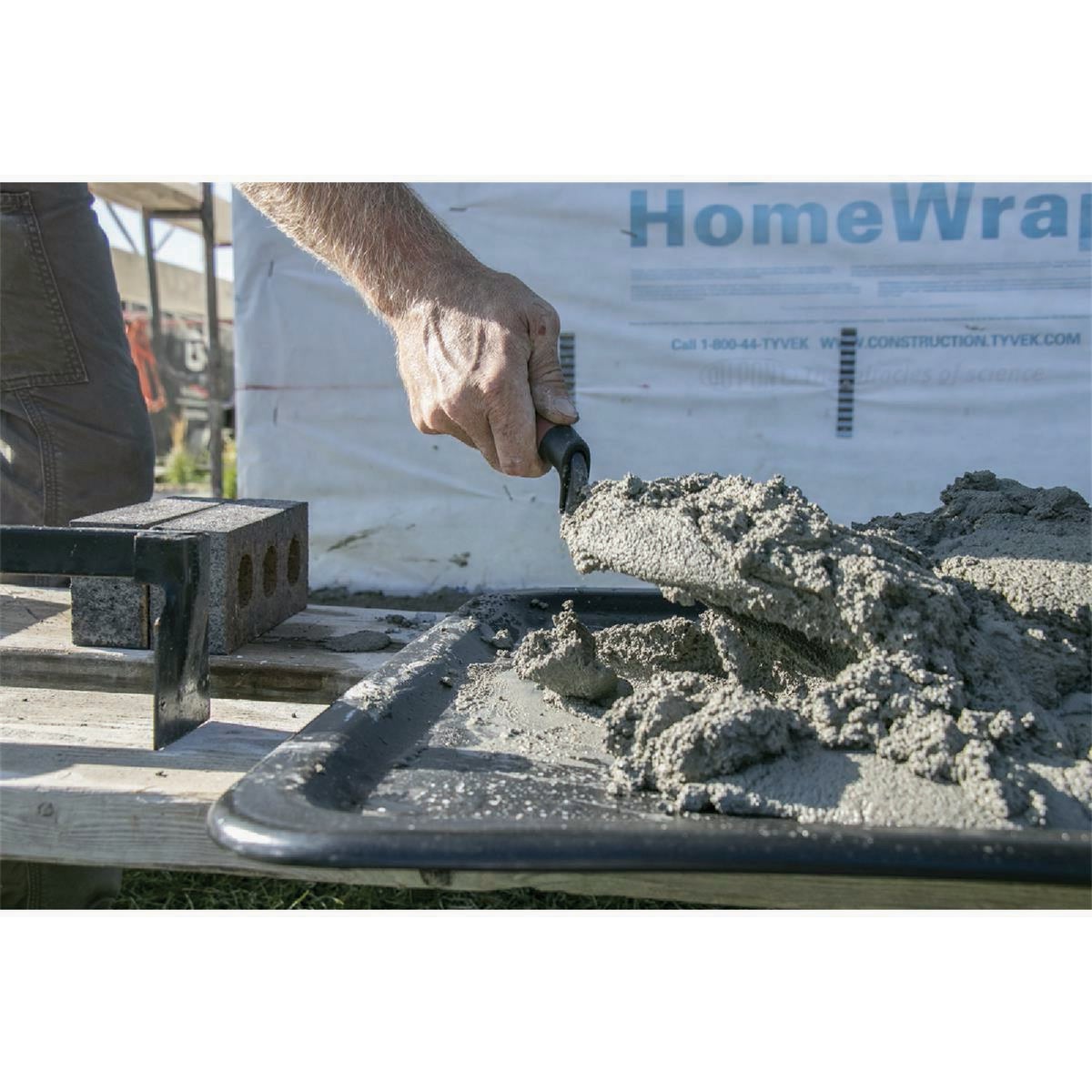 Marshalltown London 10 In. x 4-5/8 In. Brick Trowel Image 2