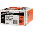 Paslode 1-1/2 In. x 0.131 In. Paper Tape Smooth Shank Heat Treated Brite Metal Connector Nail (4000-Count) Image 1
