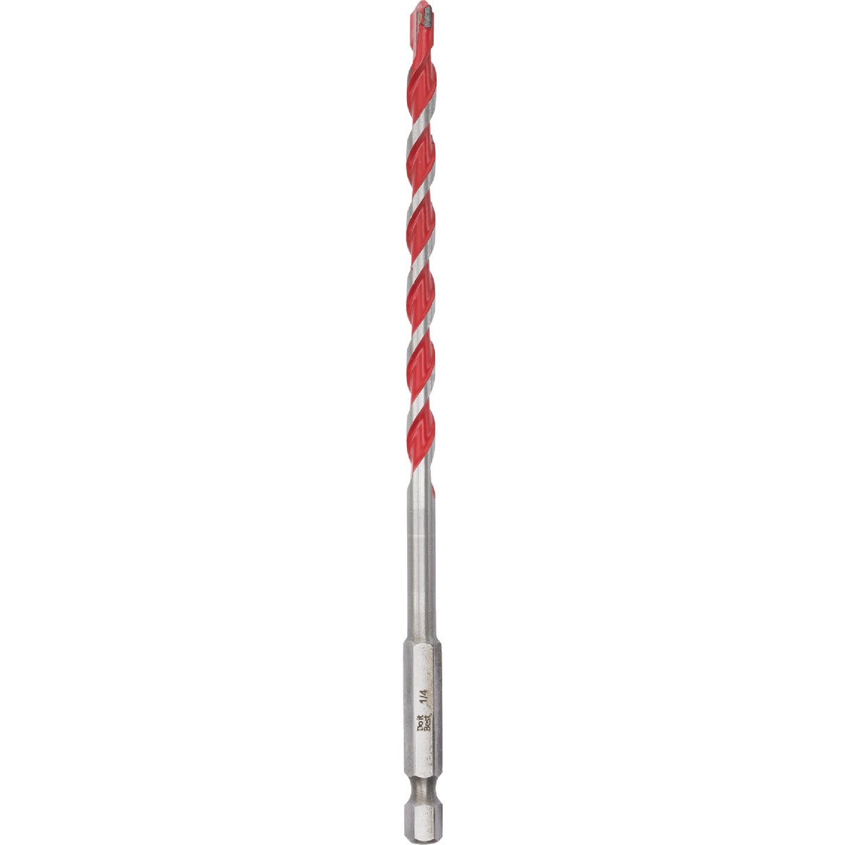 Do it Best 1/4 In. x 6 In. Impact Ready Carbide Masonry Drill Bit Image 2