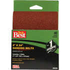 Do it Best 4 In. x 24 In. 40 Grit Heavy-Duty Sanding Belt (2-Pack) Image 1