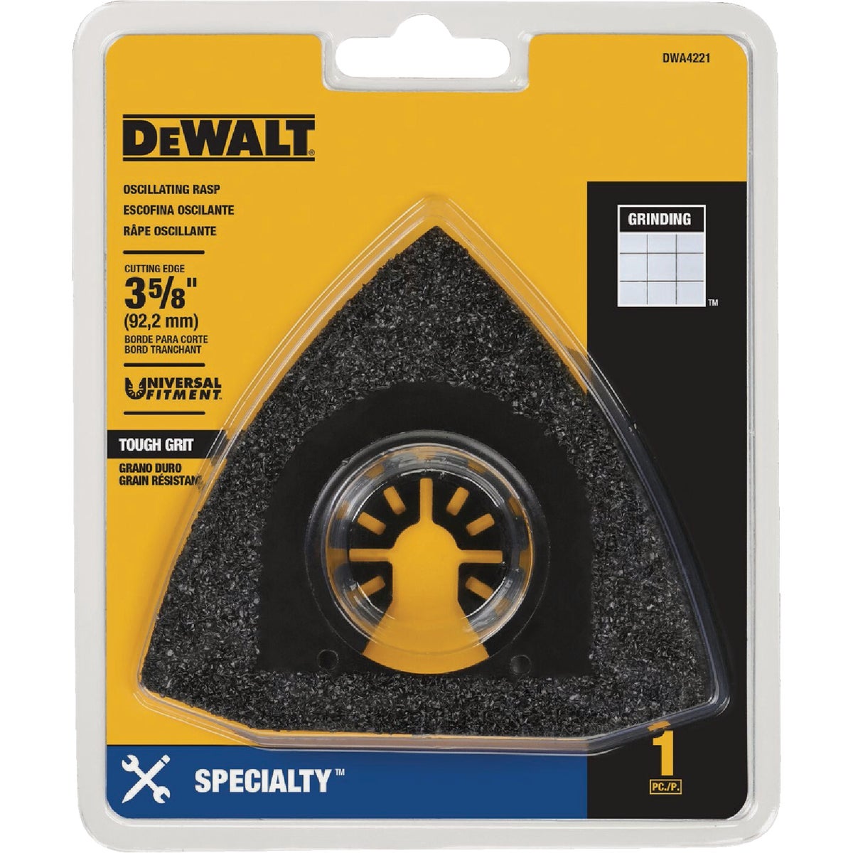 DEWALT Universal Fitment Carbide Oscillating Rasp Image 3