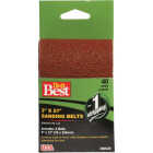 Do it Best 3 In. x 21 In. 40 Grit Heavy-Duty Sanding Belt (2-Pack) Image 1