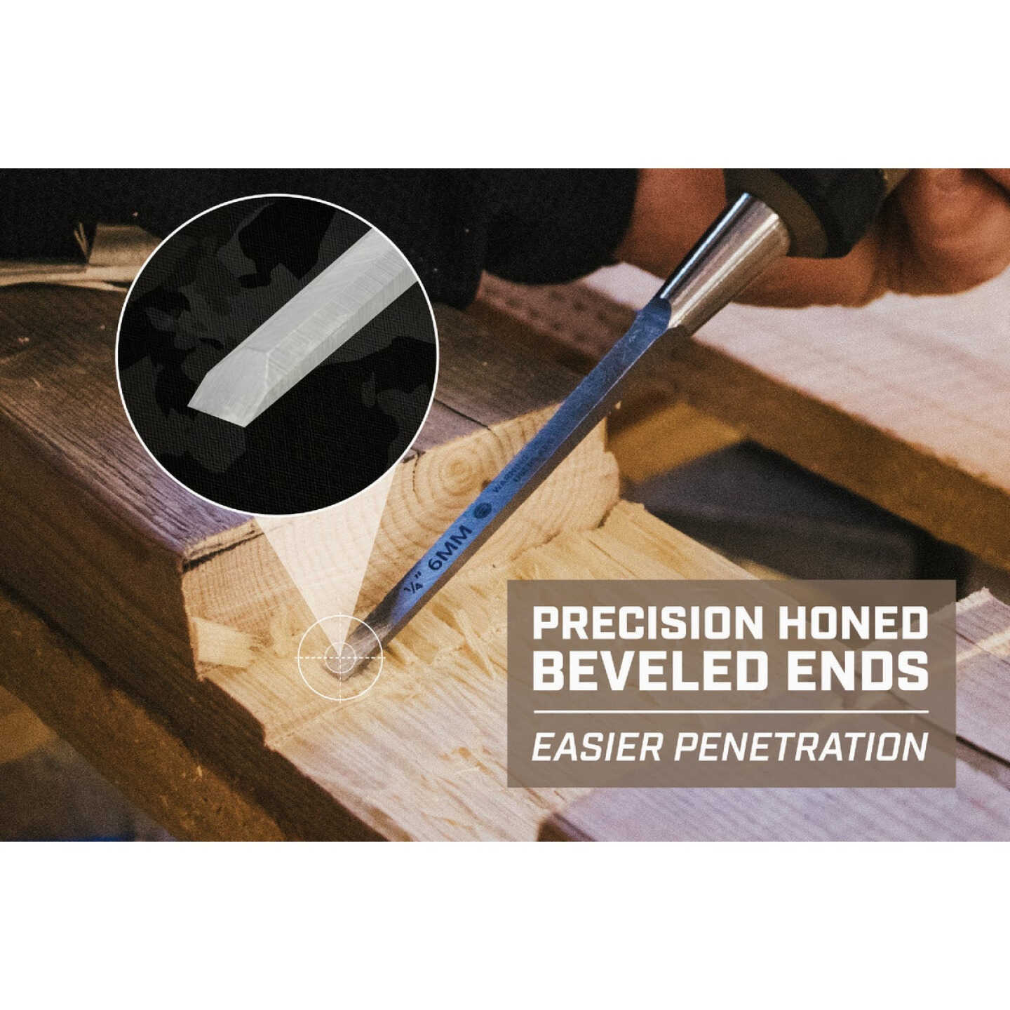 Spec Ops 1/4 In. Wood Chisel Image 6