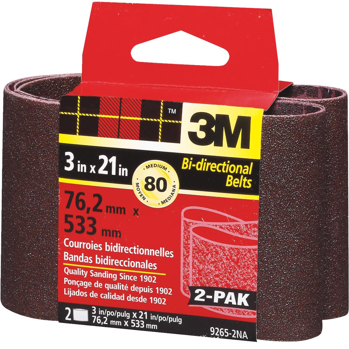 3X21 80G SANDING BELT