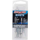 Channellock 1/8 In. to 5/32 In. Dia. x 0.251 In. to 0.437 In. Grip Aluminum Multigrip POP Rivet (20-Pack) Image 1