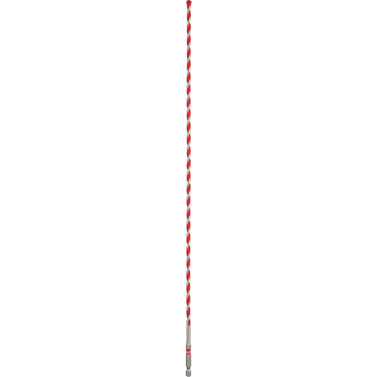 Milwaukee SHOCKWAVE 1/4 In. x 18 In. Impact Duty Masonry Carbide Hammer Drill Bit Image 8