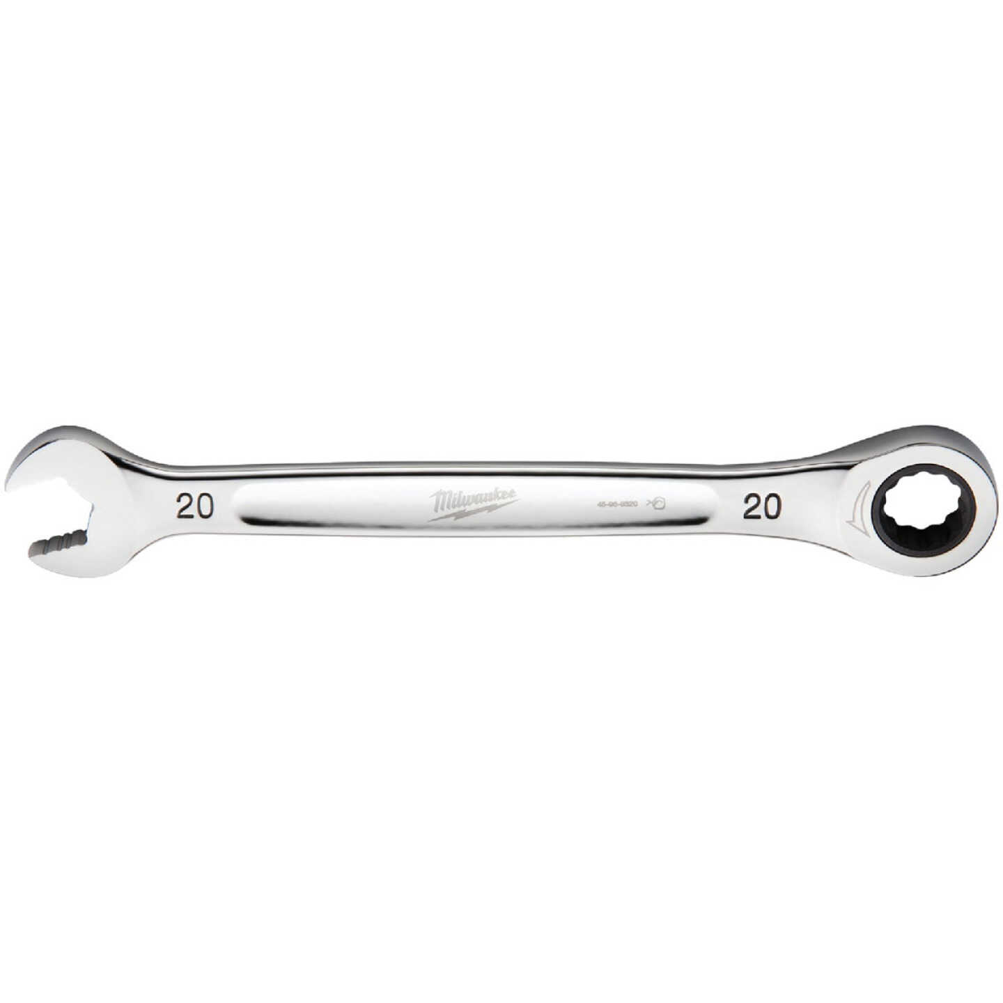 Milwaukee Metric 20 mm 12-Point Ratcheting Combination Wrench Image 1