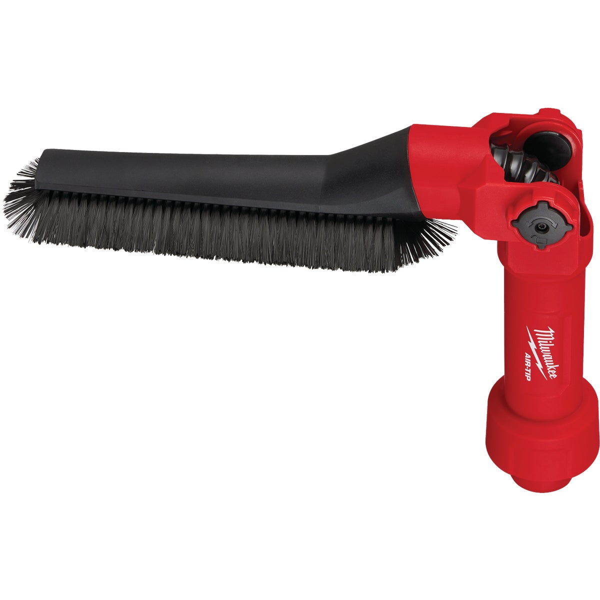 Milwaukee AIR-TIP 1-1/4 In. - 2-1/2 In. Red Plastic Low-Profile Pivoting Vacuum Brush Image 5