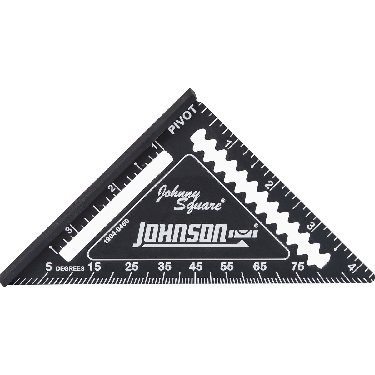 Johnson Level Johnny Square Easy-Read 4.5 In. Finish Square