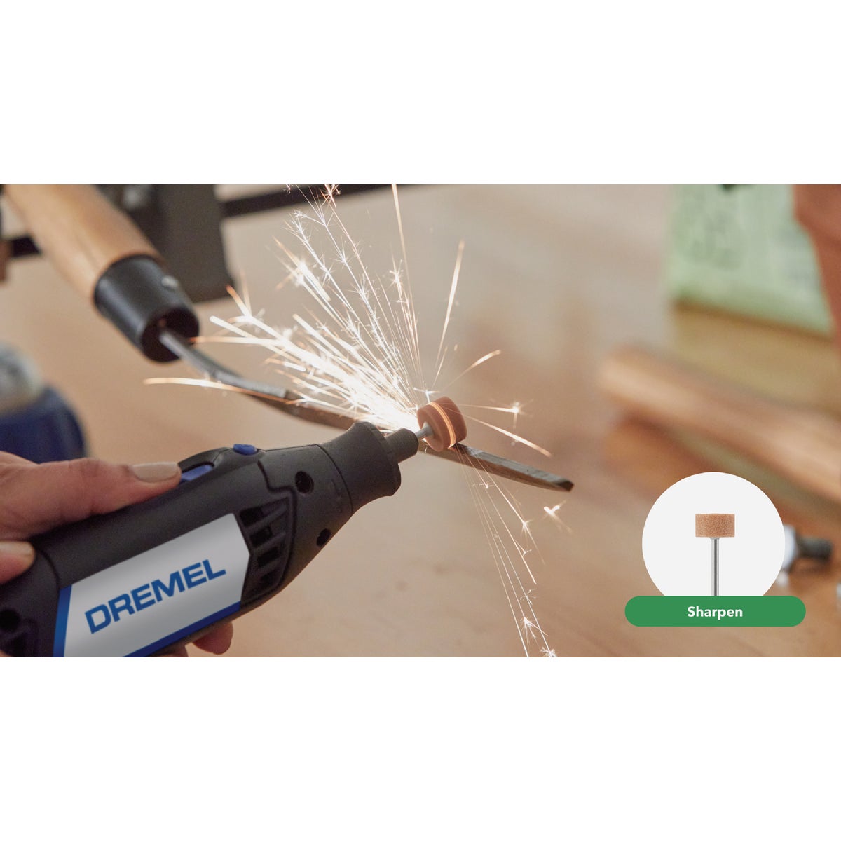 Dremel 4000 1.6-Amp Variable Speed Electric Rotary Tool Kit (32) Accessories & (2) Attachments Image 6