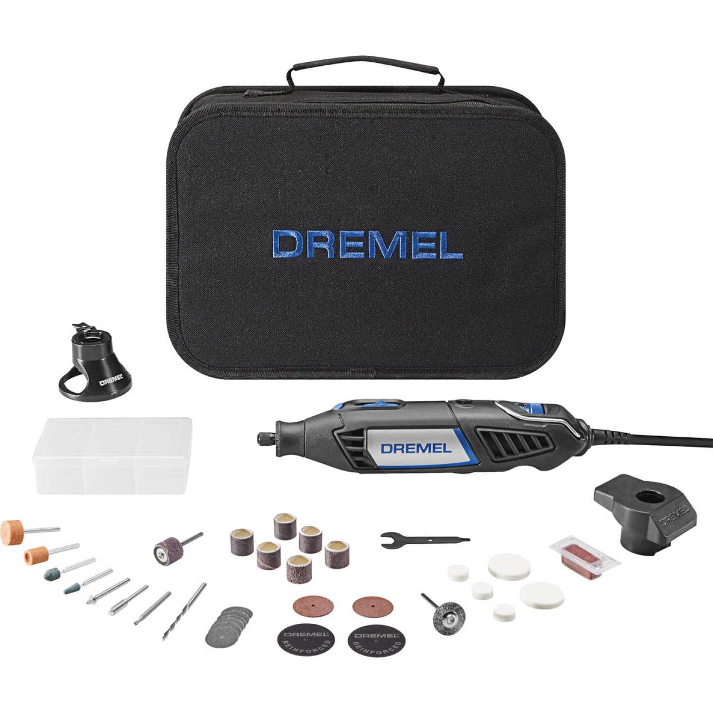 Dremel 4000 1.6-Amp Variable Speed Electric Rotary Tool Kit (32) Accessories & (2) Attachments Image 1