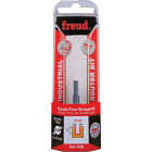 Freud 3/16 In. x 1/2 In. Double Flute Straight Router Bit Image 1
