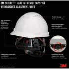 3M SecureFit Vented Ratcheting Hard Hat Image 1