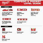 Milwaukee 9 In. Torpedo Level with Lighted Vials Image 6