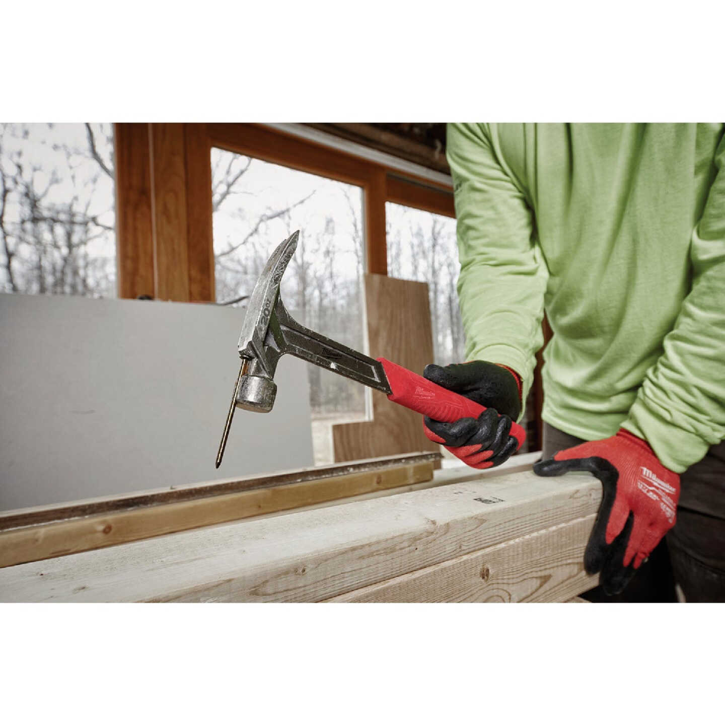Milwaukee 20 Oz. Smooth-Face Rip Claw Hammer with Steel Handle Image 2