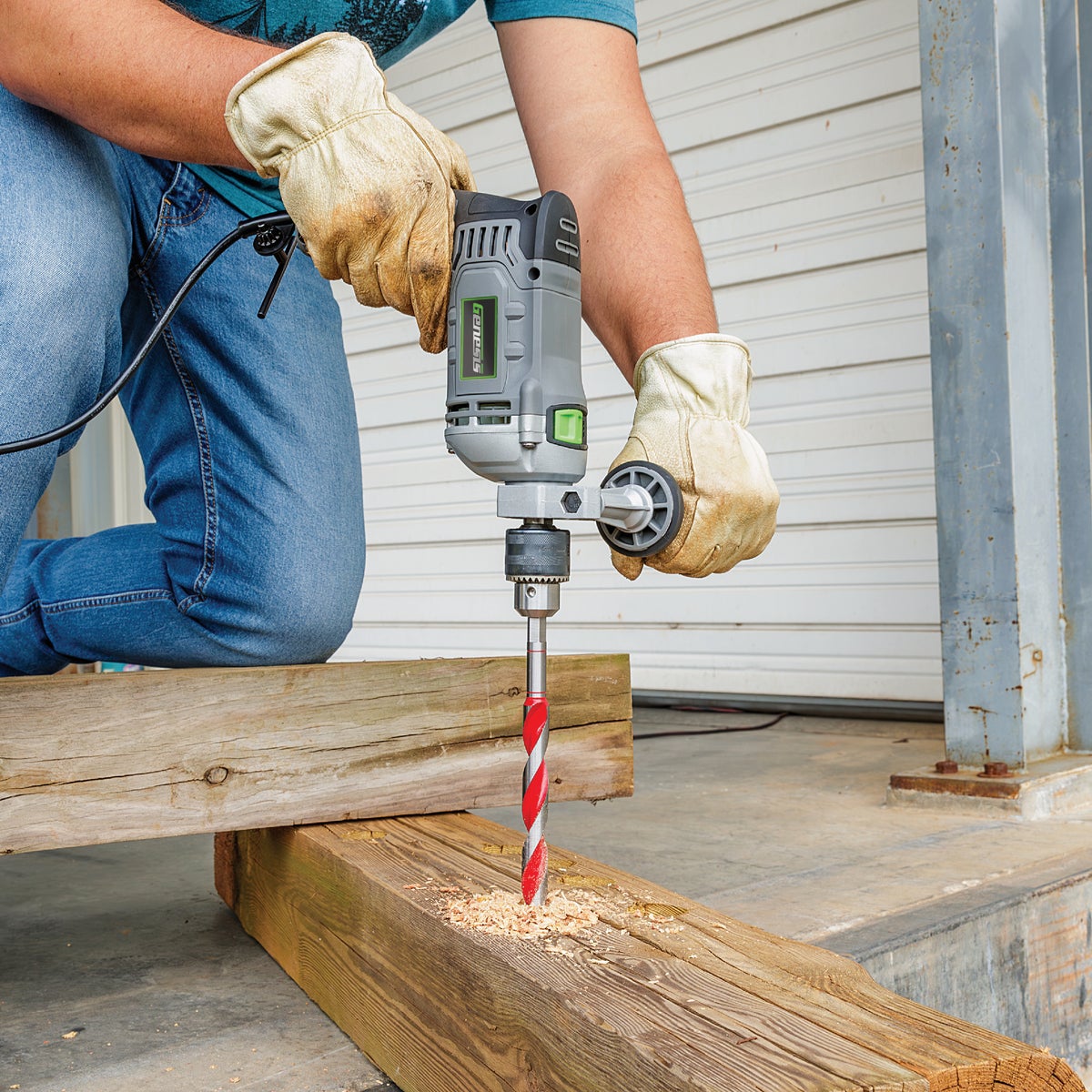 Genesis 1/2 In. 7.5A VSR Electric Hammer Drill Image 3